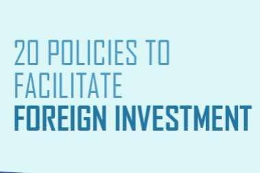 20 policies to facilitate foreign investment