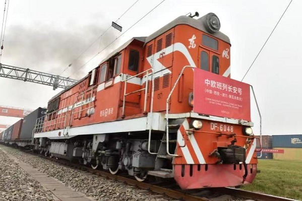 First China-Europe freight train on broad gauge links Xi'an, Poland