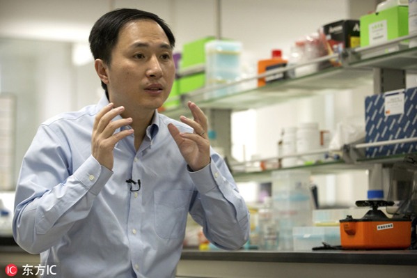 He Jiankui gets 3 years for illegal human embryo gene-editing