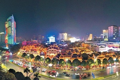 Nanning's nighttime economy promotes winter tourism in Guangxi