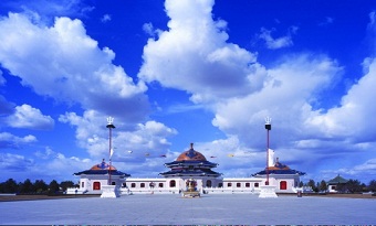 Genghis Khan's Mausoleum (Inner Mongolia)