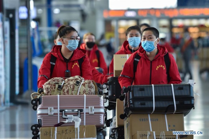 7th batch of medical workers from Inner Mongolia leaves for Hubei Province