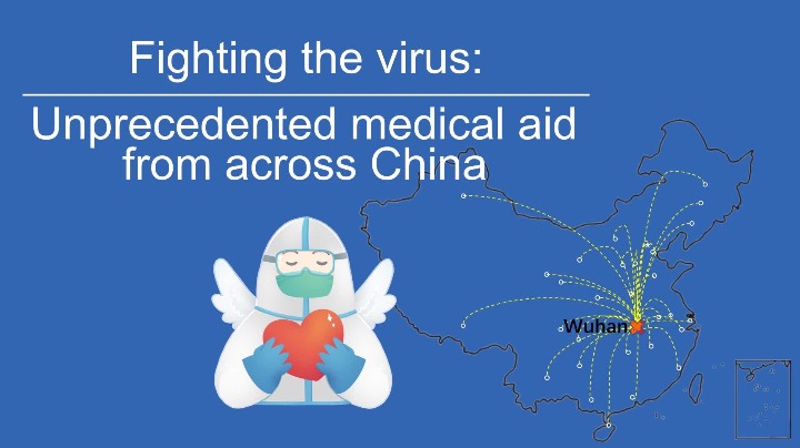 Fighting the virus: Unprecedented medical aid from across China