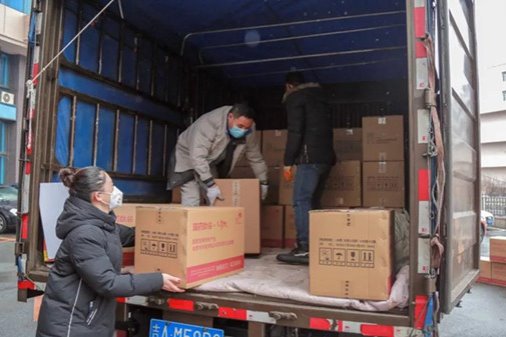 Jilin sends supplements to medical teams in Hubei