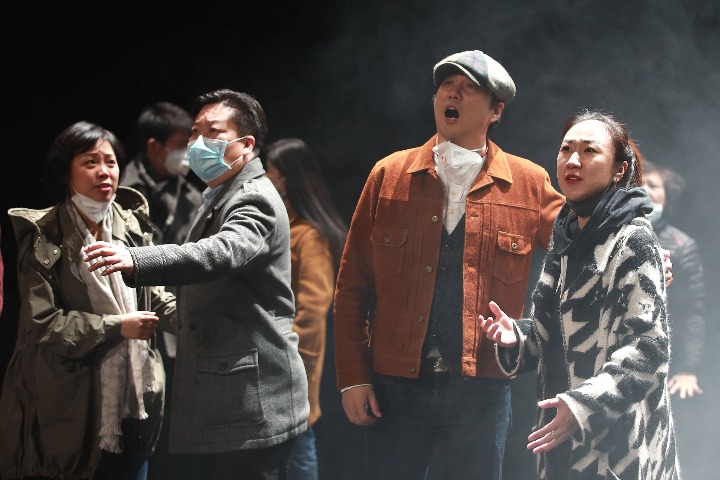 Chinese musicians release video opera to deliver hope