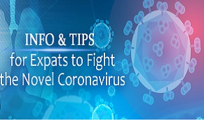 Info and tips for expats to fight the novel coronavirus