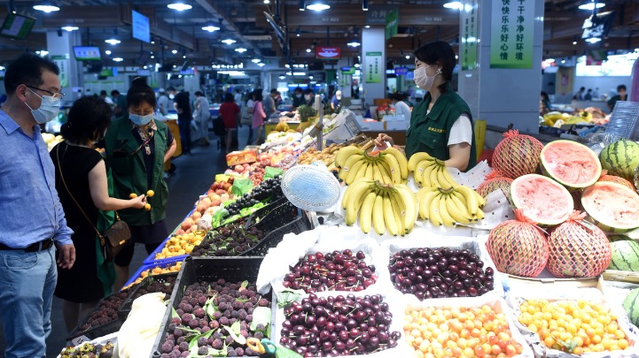 Zhejiang's first 5G farmer's market opens