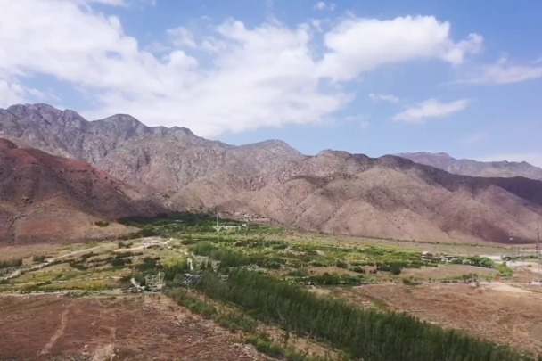 Ningxia mountains shine again