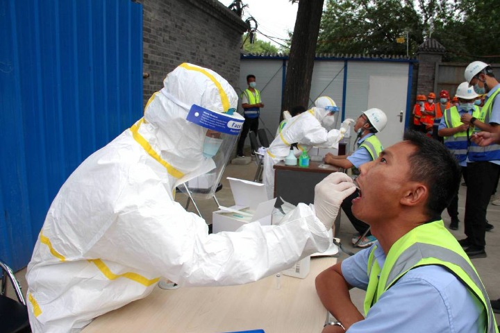 2.34 million Beijing residents tested for virus between June 12-22