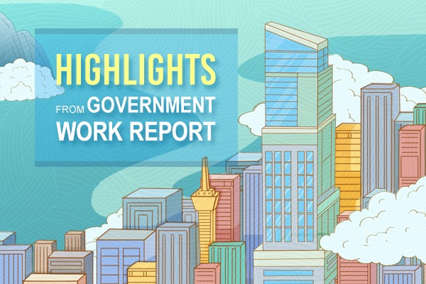 Highlights from Government Work Report