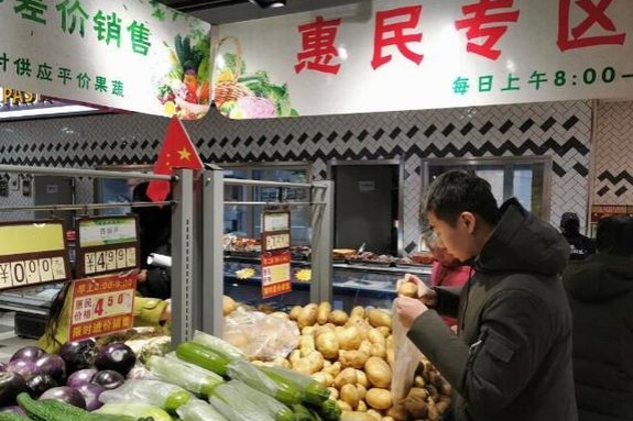 North China builds smart logistics park for agricultural products