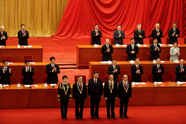 Watch it again: China honors people fighting COVID-19