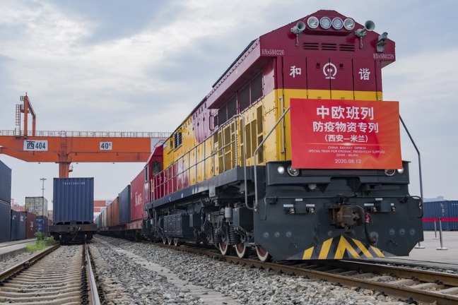 China-Europe rail links boost pandemic recovery