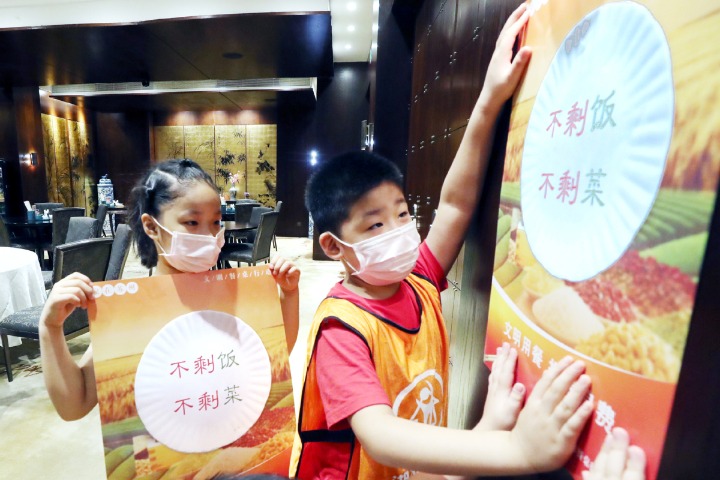 'Clear Your Plate' campaign promoted in Chinese schools