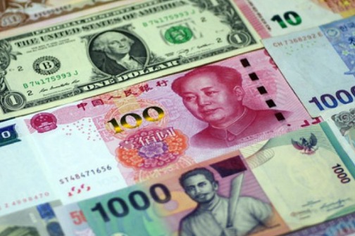 Yuan hits 16-month highs after China data, dollar falls