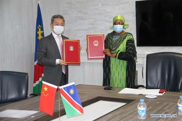 Namibia receives more COVID-19 medicals supplies from China