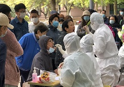 Flurry of cases prompts testing in Qingdao