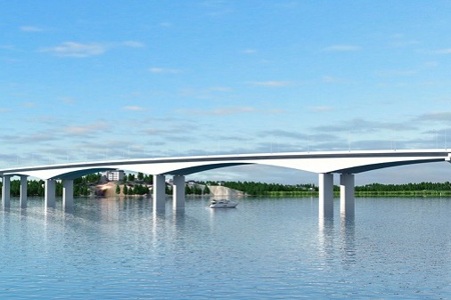 Cross-sea bridge linking Qinzhou, Beihai starts construction