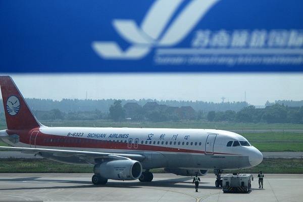 Wuxi airport to resume three intl flights