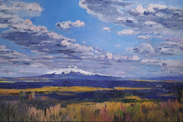 Forever-white mountains a beloved subject of painters