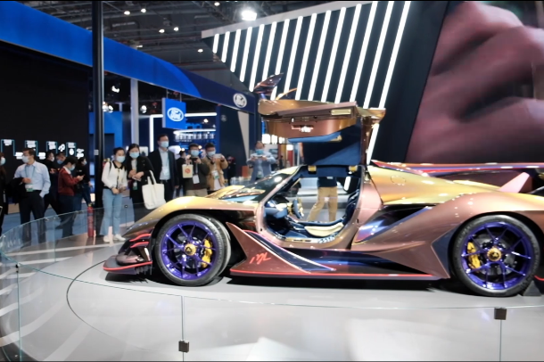 A look at the automobile exhibition of the third CIIE