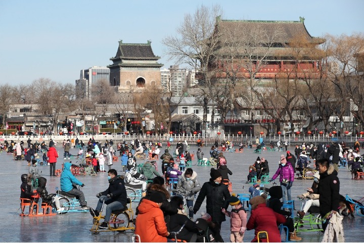 Skating makes up big winter fun in Beijing