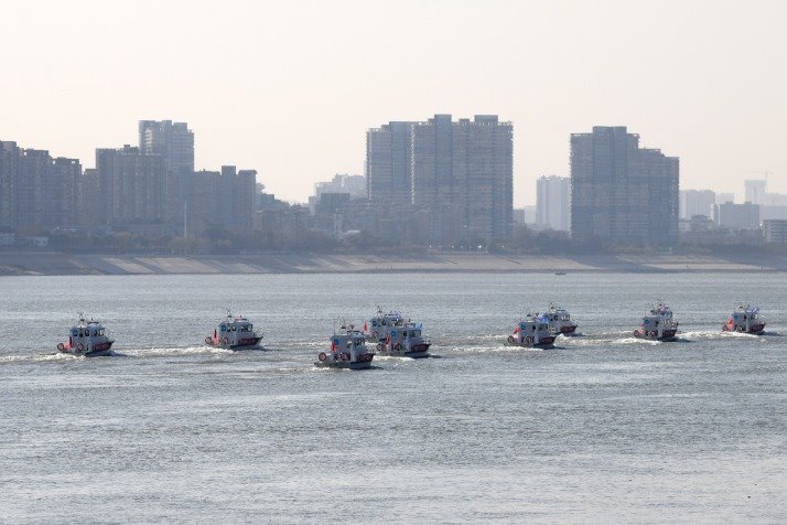 Wuhan arrests 110 for illegal fishing along Yangtze River