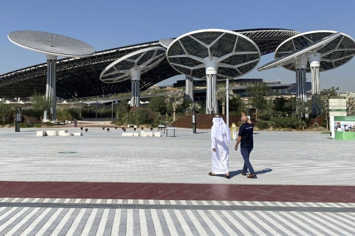 Delayed Expo 2020 unveils key pavilion