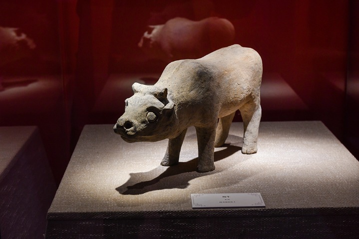 Chongqing China Three Gorges Museum celebrates the Year of the Ox