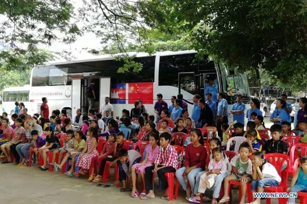 China-funded project saves lives of dozens of Cambodian children with heart disease