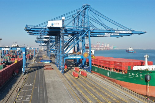 Unmanned automatic container terminals now fully-functional at Tianjin Port