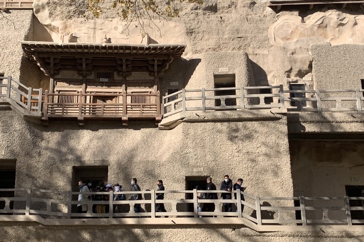 China's Gansu steps up protection of grotto temples