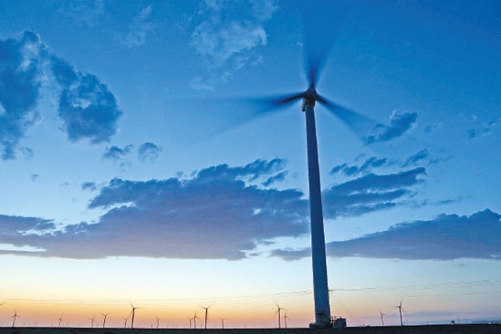 Huge potential seen in wind, solar power growth