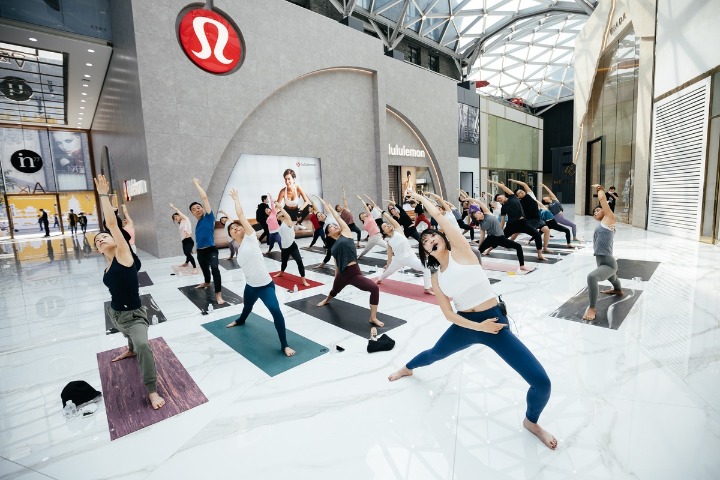 Lululemon survey shows China leads world in well-being