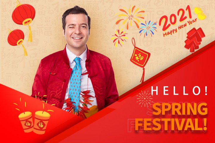 'Spicy' Italian recalls 1st Spring Festival in China
