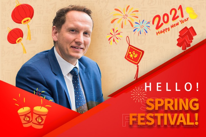 Spring Festival 'blooms' for foreigner in Guangzhou