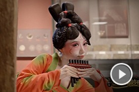 Tang Dynasty actresses visit Henan Museum in TV gala