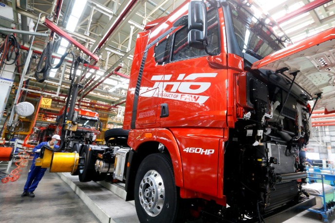 Chinese automaker FAW Jiefang reports robust sales