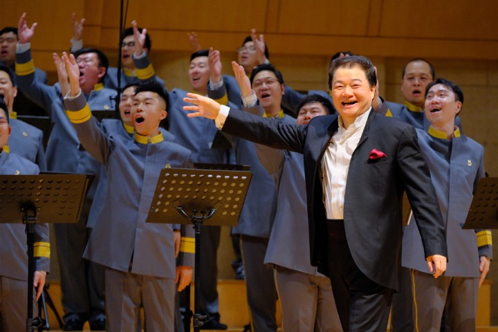 New choir hits the high notes for Party's anniversary