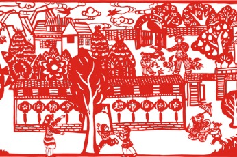 Huanma Paper Cutting brings wealth and prosperity to villagers