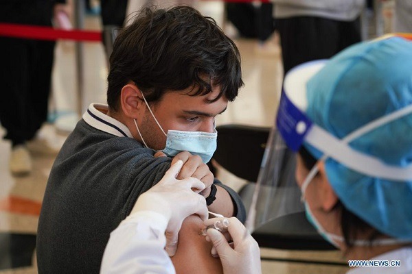 Beijing starts COVID-19 vaccination for foreign nationals