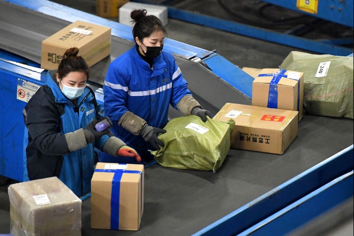 China pushes for green packaging in express delivery services