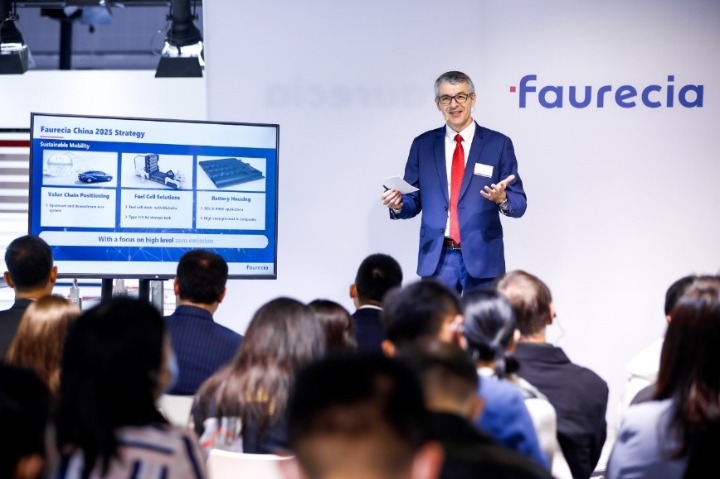 French auto supplier Faurecia to double sales in China by 2025