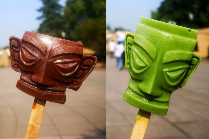 Scenic spots in ice cream to attract tourists