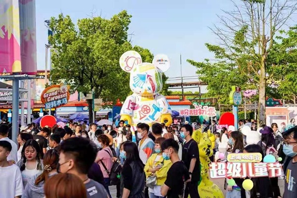 Sheshan resort receives 476,400 visitors during May Day holiday