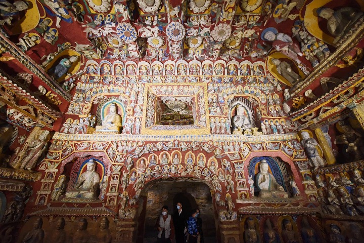 Digital technologies used to rebuild 1,500-year-old grottoes in virtual world
