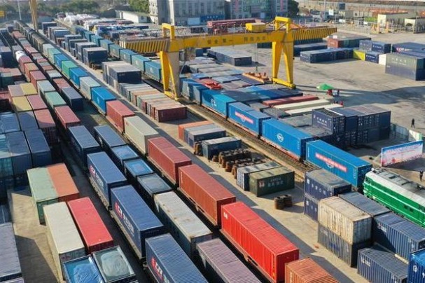 China-Europe freight train trips soar in January
