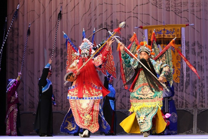 Classical Qinqiang Opera staged in its hometown