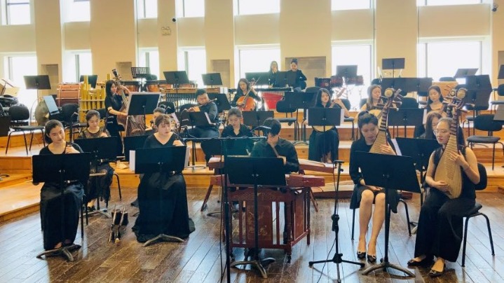 Students from Bard College Conservatory of Music's Chinese National Instrumental Music Performance Major Successfully Hold Folk Music Ensemble Concert at CCOM