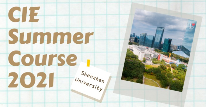 Shenzhen University Summer Course 2021
